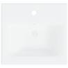 High Gloss White Sink Cabinet with Built-in Basin | Hipo Market