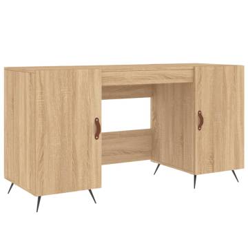 Desk Sonoma Oak 140x50 cm - Stylish & Practical Design