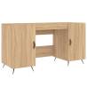 Desk Sonoma Oak 140x50 cm - Stylish & Practical Design