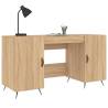 Desk Sonoma Oak 140x50 cm - Stylish & Practical Design