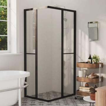 Shower Cabin ESG 90x70x180 cm - Elegant and Functional