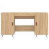 Desk Sonoma Oak 140x50 cm - Stylish & Practical Design