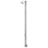 Garden Shower 220 cm Stainless Steel with Grey Base | HipoMarket