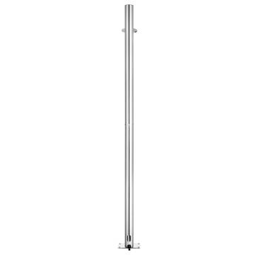 Garden Shower 220 cm Stainless Steel with Grey Base | HipoMarket