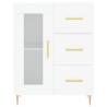 Elegant Highboard in White - 69.5x34x180 cm | HipoMarket