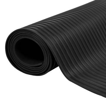 Rubber Floor Mat Anti-Slip 2x1m - Durable & Safe