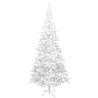 Artificial Pre-lit Christmas Tree 240 cm - White with Ball Set