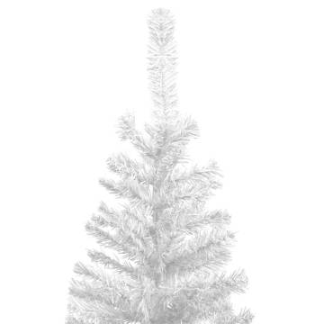 Artificial Pre-lit Christmas Tree 240 cm - White with Ball Set