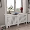 Radiator Covers 2 pcs White 172x19x81.5 cm MDF Colour white Size 172 x 19 x 81.5 cm Quantity in Package 2 