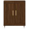 Highboard Brown Oak 69.5x34x180 cm - Stylish Storage Solution