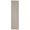 Durable Sisal Rug for Scratching Post - Sand 66x250 cm