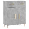 Highboard Concrete Grey - Stylish Engineered Wood Storage