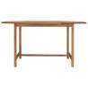 Garden Table 150x150cm | Solid Teak Wood - Durable & Stylish