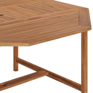 Garden Table 150x150cm | Solid Teak Wood - Durable & Stylish