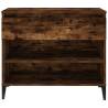 Shoe Cabinet Smoked Oak 70x36x60 cm - Stylish Storage Solution