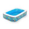 Bestway Inflatable Kids Pool Blue - 229x152x56 cm | Hipo Market