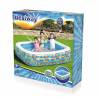 Bestway Inflatable Kids Pool Blue - 229x152x56 cm | Hipo Market