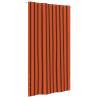 Balcony Screen Orange and Brown 140x240 cm Oxford Fabric Colour orange and brown Size 140 x 240 cm 