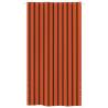 Balcony Screen Orange & Brown 140x240 cm - Oxford Fabric