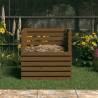 Honey Brown Composter | Solid Pine Wood 80x80x78 cm