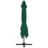 Cantilever Umbrella with Aluminium Pole - Green 300x300 cm