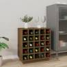 Wine Cabinet Honey Brown 55.5x34x61 cm Solid Wood Pine Colour honey brown Quantity in Package 1 Number of 