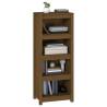 Book Cabinet Honey Brown - Solid Pine Wood 50x35x125.5 cm