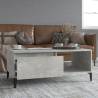 Coffee Table Concrete Grey 90x50x36.5 cm Engineered Wood Colour concrete grey Quantity in Package 1 