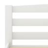 White Solid Pinewood Bed Frame 140x200 cm | HipoMarket