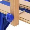 Backrest for Sledge - Blue Plywood | Safe & Stylish Support