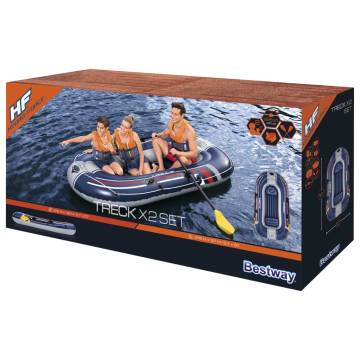 Bestway Hydro-Force Treck x2 Inflatable Boat Set - 255x127 cm