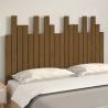 Elegant Honey Brown Wall Headboard - Solid Pine Wood 127.5 cm