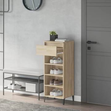 Shoe Rack Sonoma Oak - Stylish Storage Solution | HipoMarket