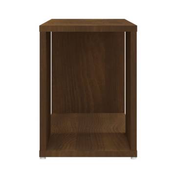 Brown Oak TV Cabinet - Stylish & Practical Design (60x24x32cm)