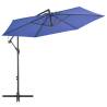 Cantilever Umbrella with Aluminium Pole 300 cm Blue Colour blue Quantity in Package 1 