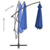 Cantilever Umbrella with Aluminium Pole 300 cm - Blue