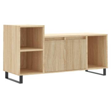 Stylish TV Cabinet Sonoma Oak - 100x35x55 cm | HipoMarket