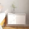 Wall Cabinet White 60x30x35 cm Solid Pinewood Colour white Quantity in Package 1 Number of Pieces 