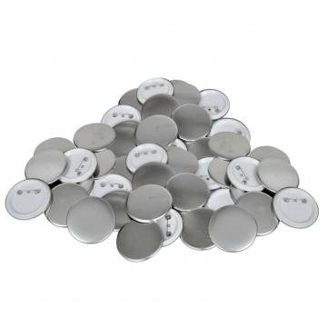 500 pcs Pinback Button Parts 58 mm | DIY Badges for Promotions