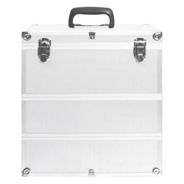 Silver Aluminium Make-up Case | Organize Your Cosmetics