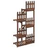 Wooden Flower Stand 60x25x130 cm - Durable Fir Display Rack