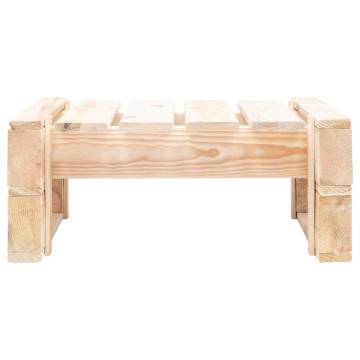 Garden Pallet Ottoman Wood - Rustic Charm for Your Space