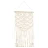 Handmade Macrame Wall Hanger - 40x80 cm Cotton Decor