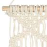 Handmade Macrame Wall Hanger - 40x80 cm Cotton Decor