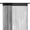 String Curtains 2 pcs 140x250 cm Black Colour black Size 140 cm Quantity in Package 2 