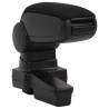 Stylish Car Armrest Black 14.5x32 cm | Durable ABS Storage