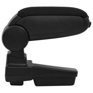 Stylish Car Armrest Black 14.5x32 cm | Durable ABS Storage