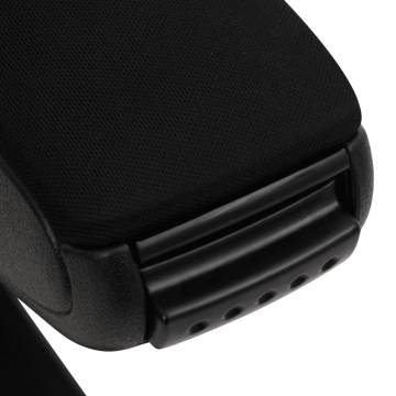 Stylish Car Armrest Black 14.5x32 cm | Durable ABS Storage