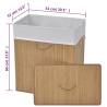 Bamboo Laundry Bin Rectangular Natural | Stylish & Functional