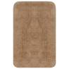 Luxury Beige Bathroom Mat Set - 2 Pieces Fabric | HipoMarket